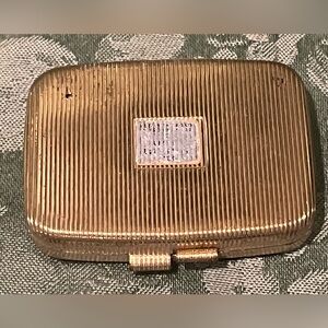 Revlon Gold Tone Makeup Blush Compact